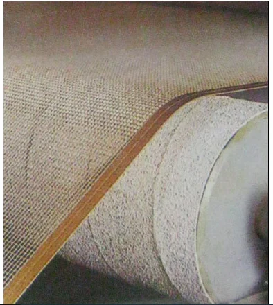 Industrial conveyor belt texture