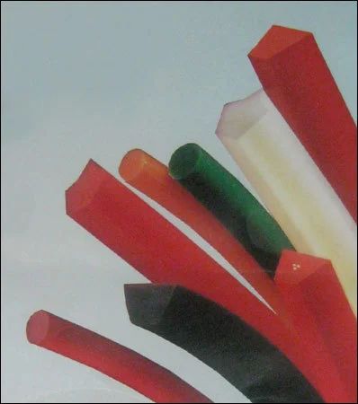 Colored roller covering material